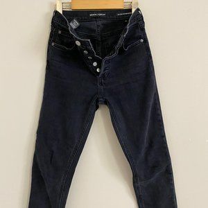 Denim Forum; Aritzia; Size 24; Black Eyeliner